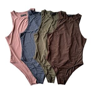 shein seamless bodysuit (4-pack) ♡